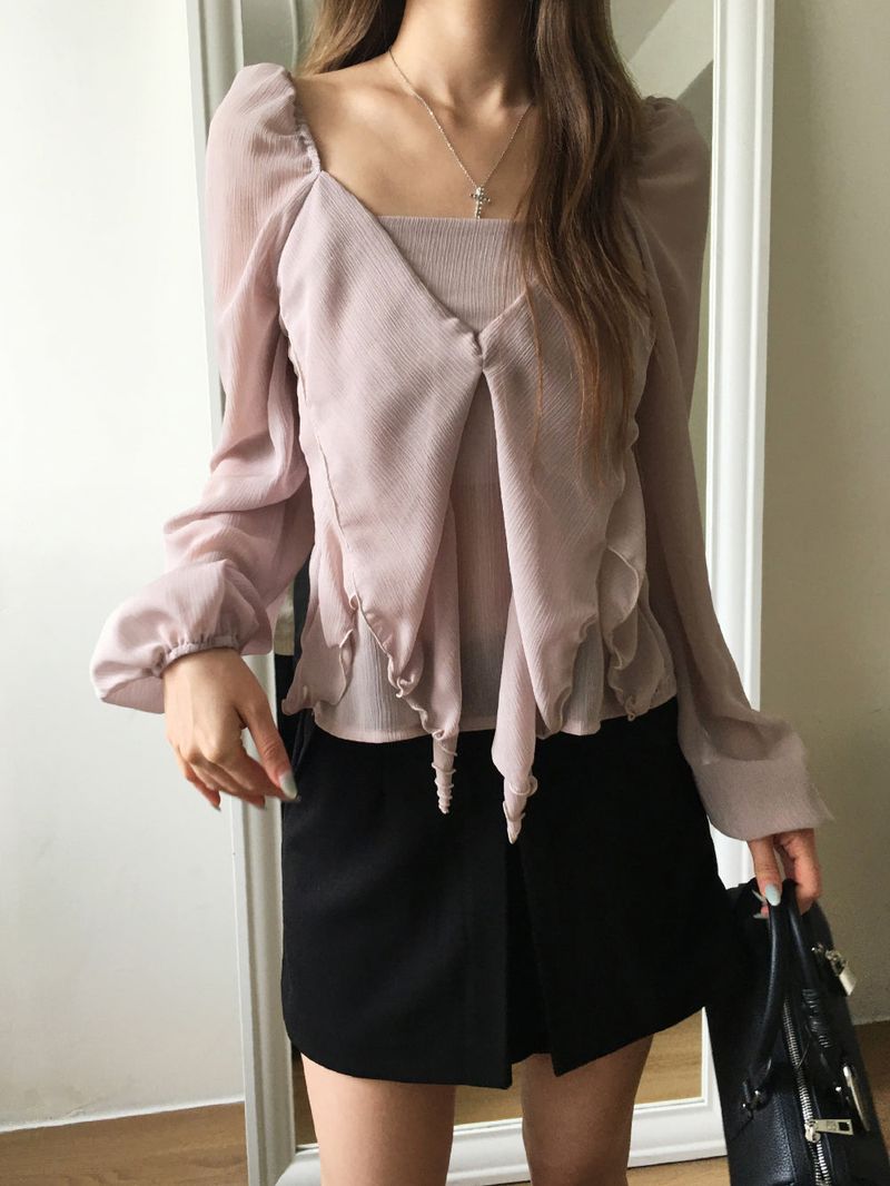 nobiyaka（ノビヤカ）の「Yeonhwa Blouse（Tops）」