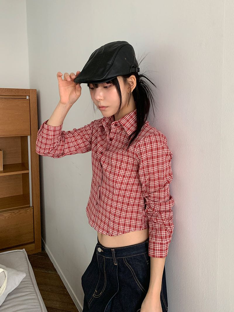 CHECK LINE SHIRT (3C)