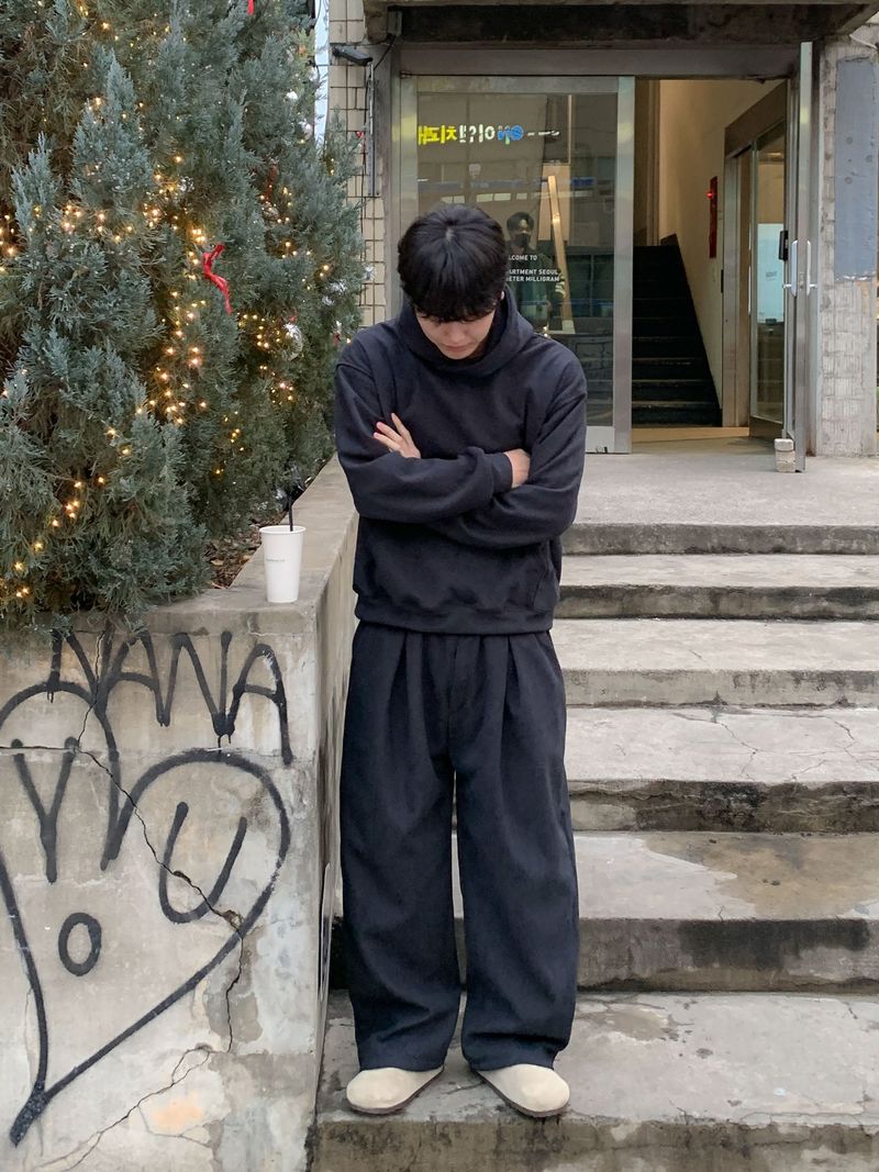 Arts corduroy brushed pants