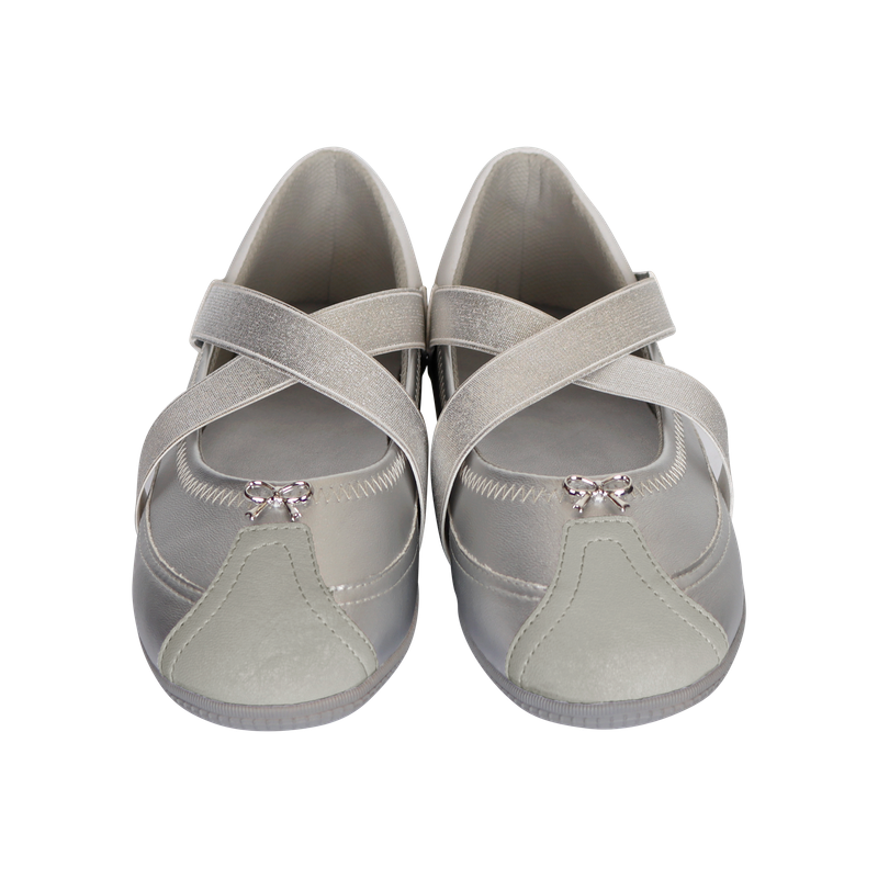 RIBBON BALLET STRAP SNEAKERS
