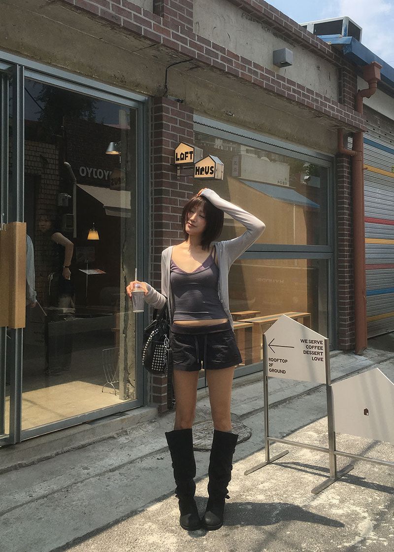 RIB BANDING SHORTS (3color)