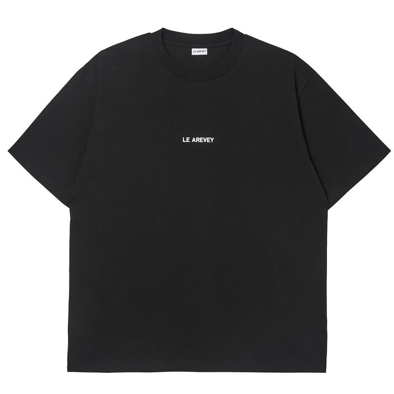 LE AREVEY（アルヴェイ）の「LE AREVEY ORIGINAL LOGO T-SHIRT BLACK [MAN]（Tops）」