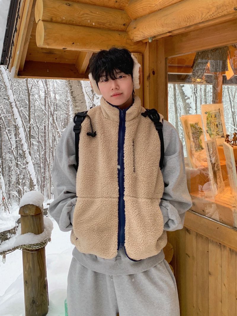 Cozy padded backpack