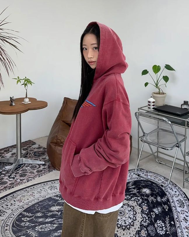 Liner Harley Dyeing Hoodie
