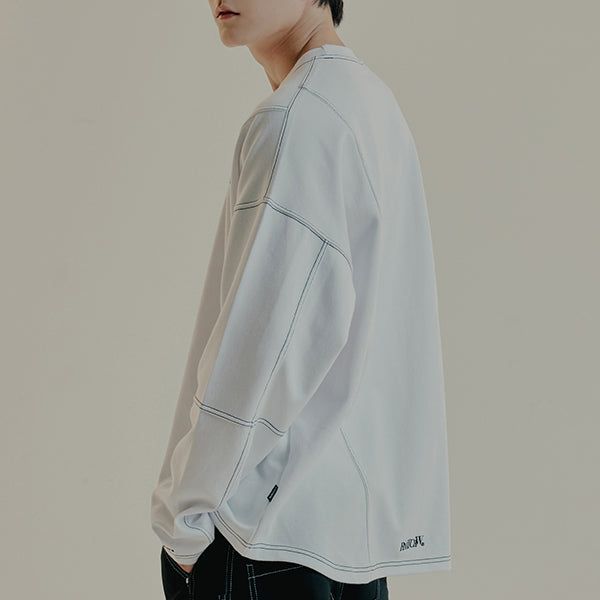 ROMANTIC CROWN(ロマンティッククラウン)の「OUT STITCH LONG SLEEVE(Tops)」