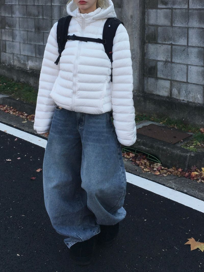 Detachable hood, two-way lightweight padding (4c)