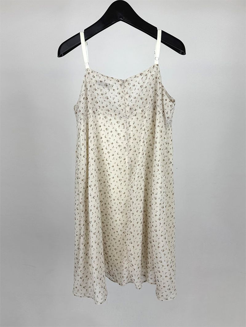 VINTAGE FLOWER FLARE DRESS (2C)
