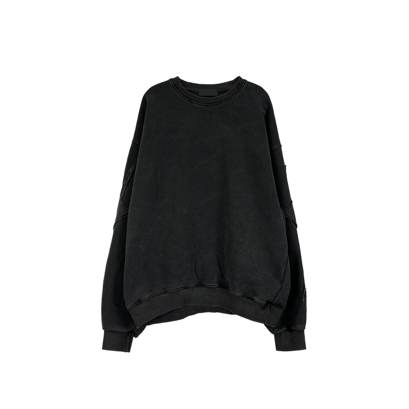 shine patch sweatshirt