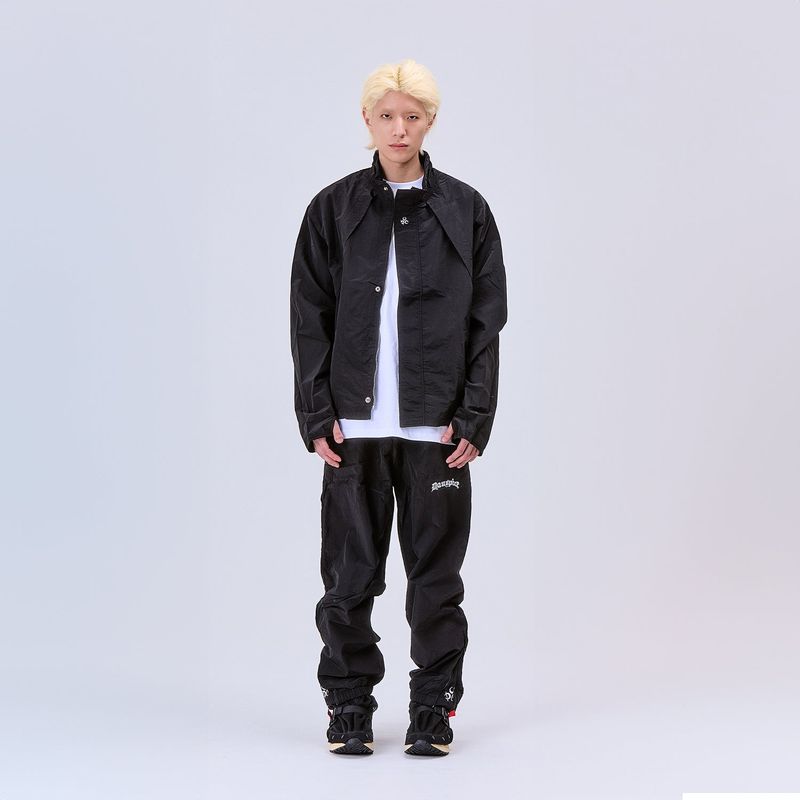 DAUSPICE(DUC)(ダウスピス)の「Ripstop Track Jacket Black(Jackets/Outerwear)」