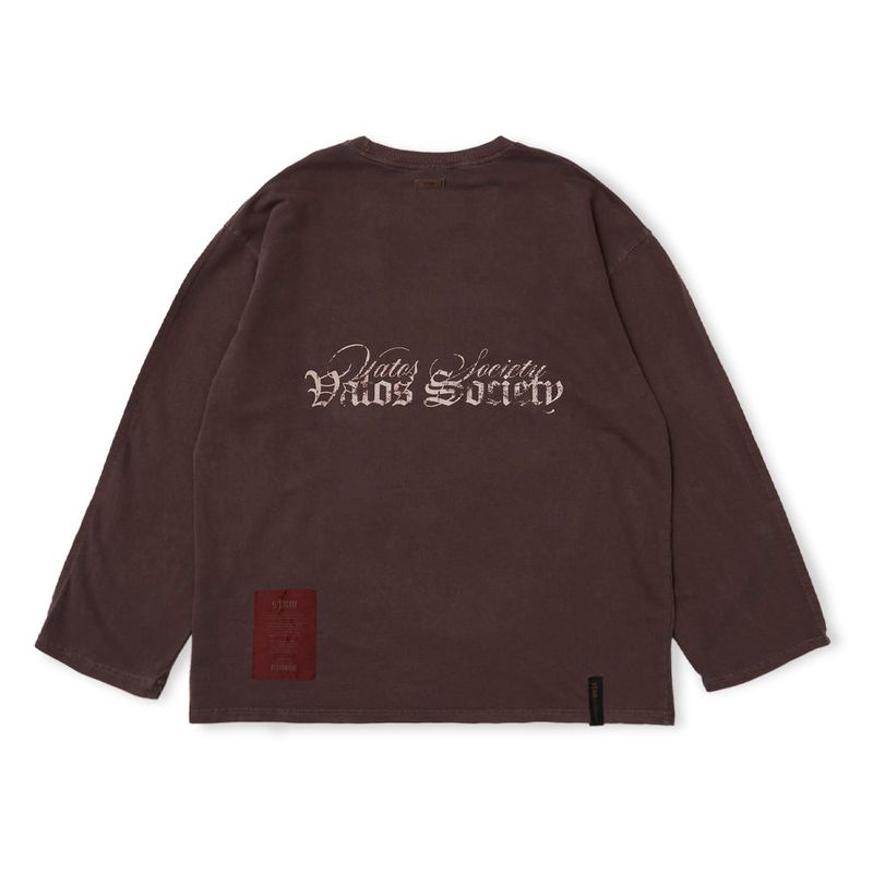PIGMENT ML LONG SLEEVES BROWN