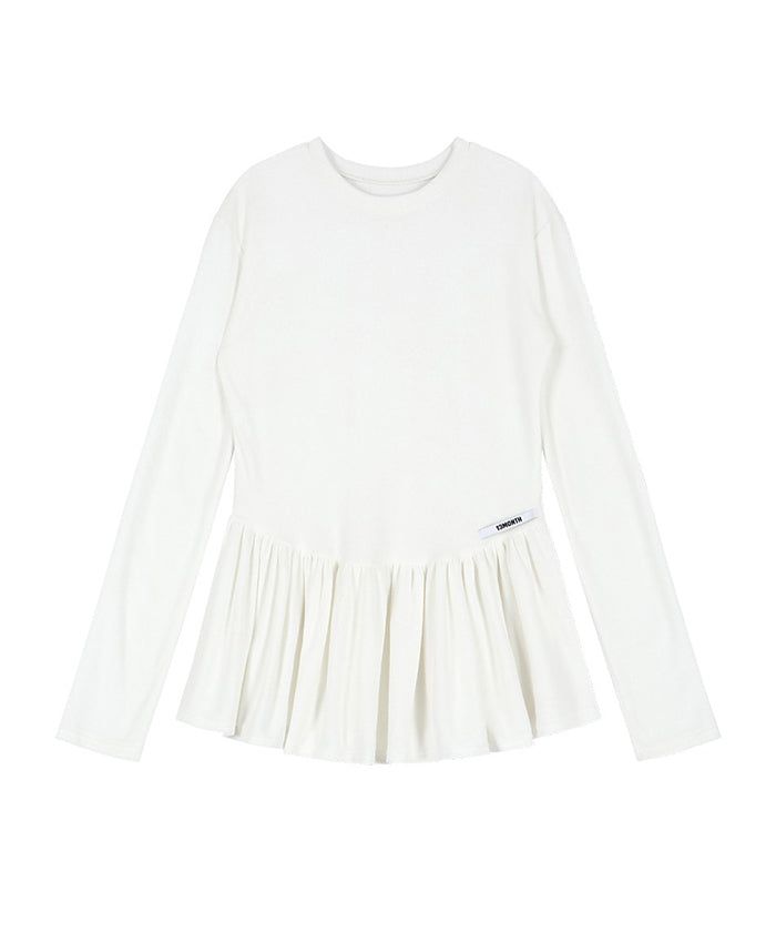 Flare Edge Top (WHITE)
