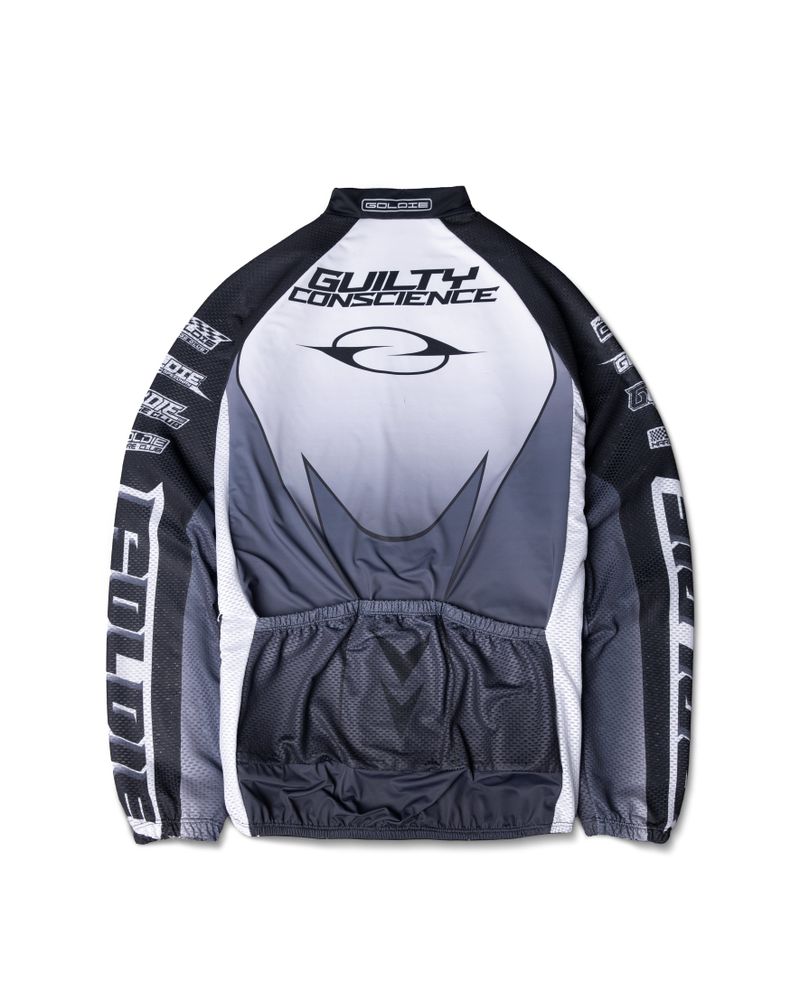 GC CYCLING L/S BLACK JERSEYS
