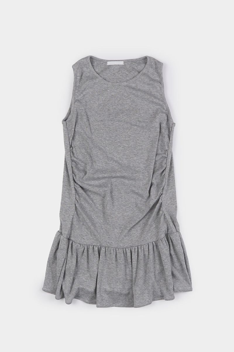 Mers flare sleeveless top