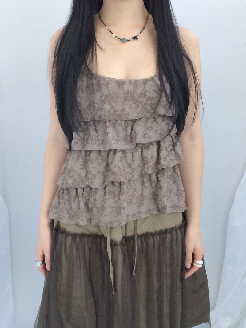Texture Shirring Jumper
