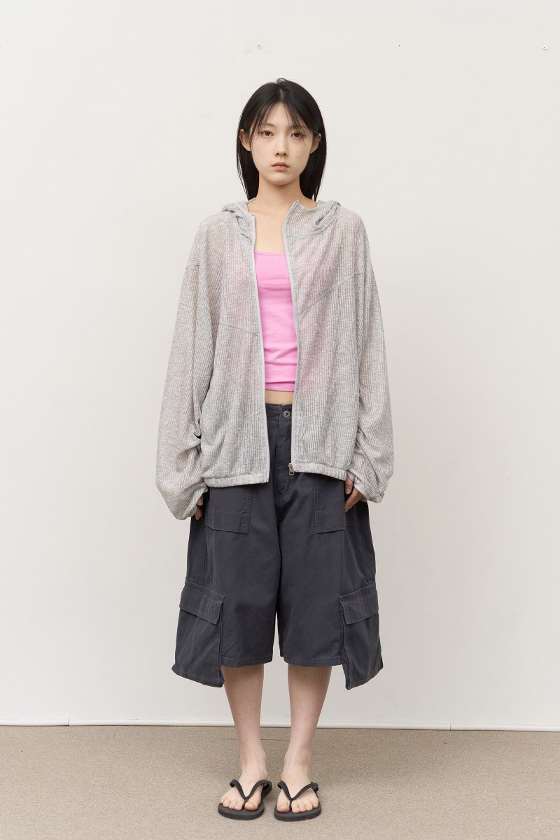 Rit Curved Hooded Jacket