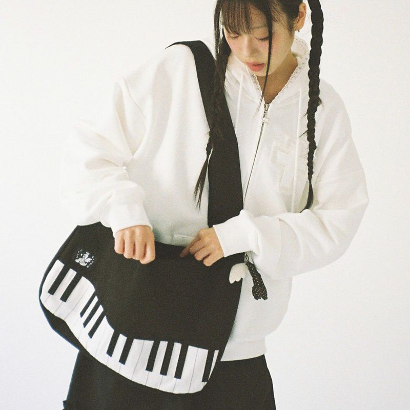 Piano Melody Bag - Black