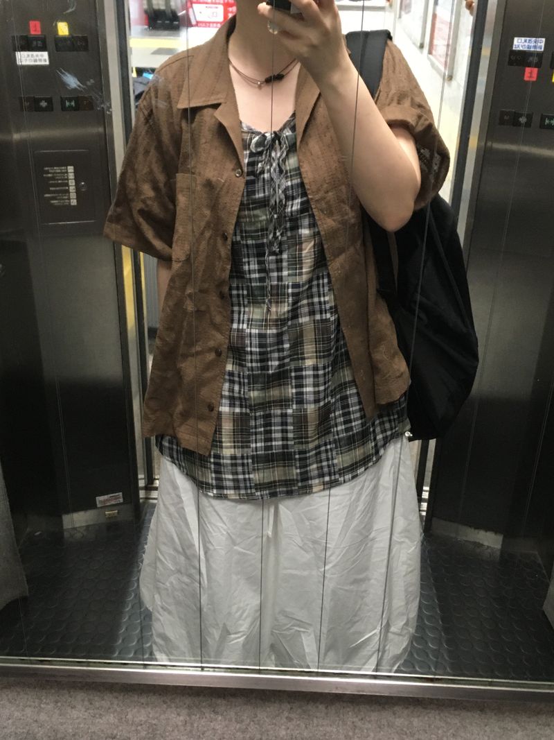 roha Checkered Blouse