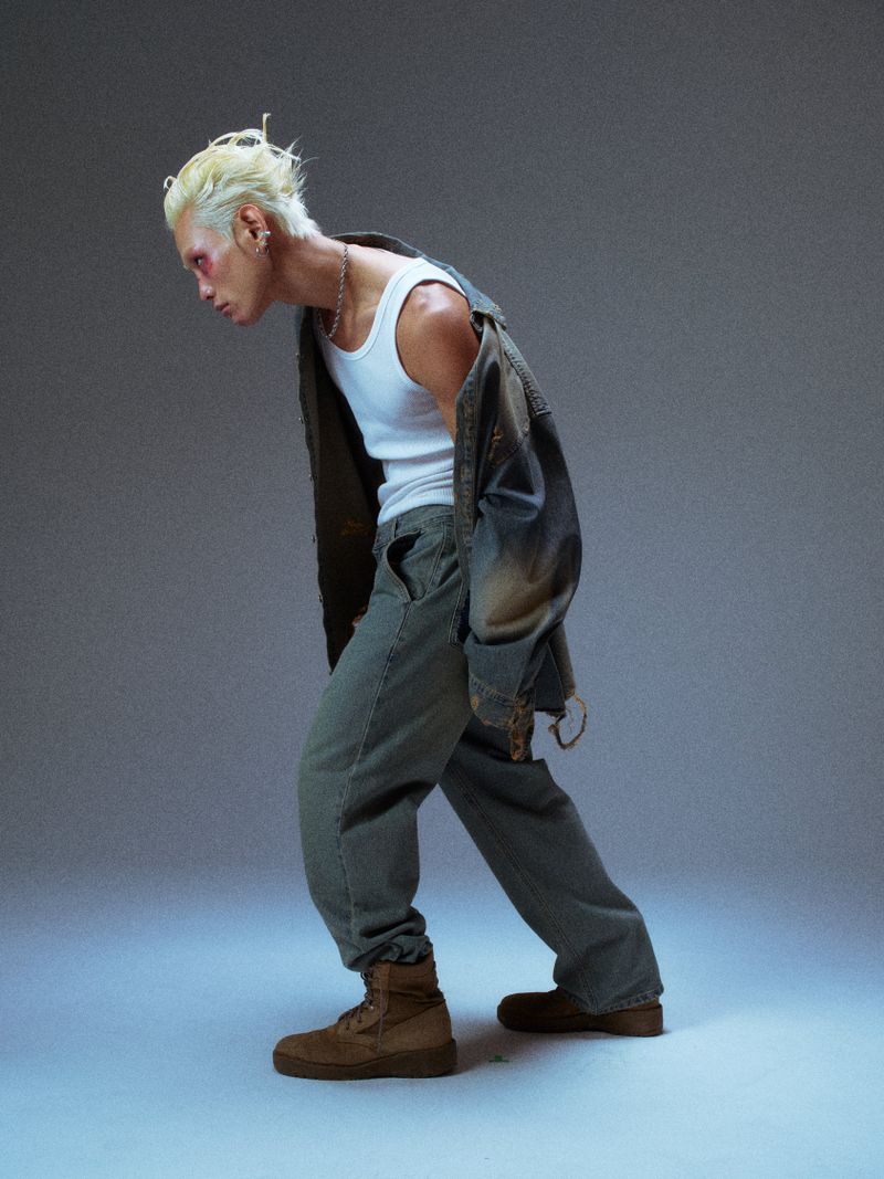 WASHED OUT DENIM SHIRTS