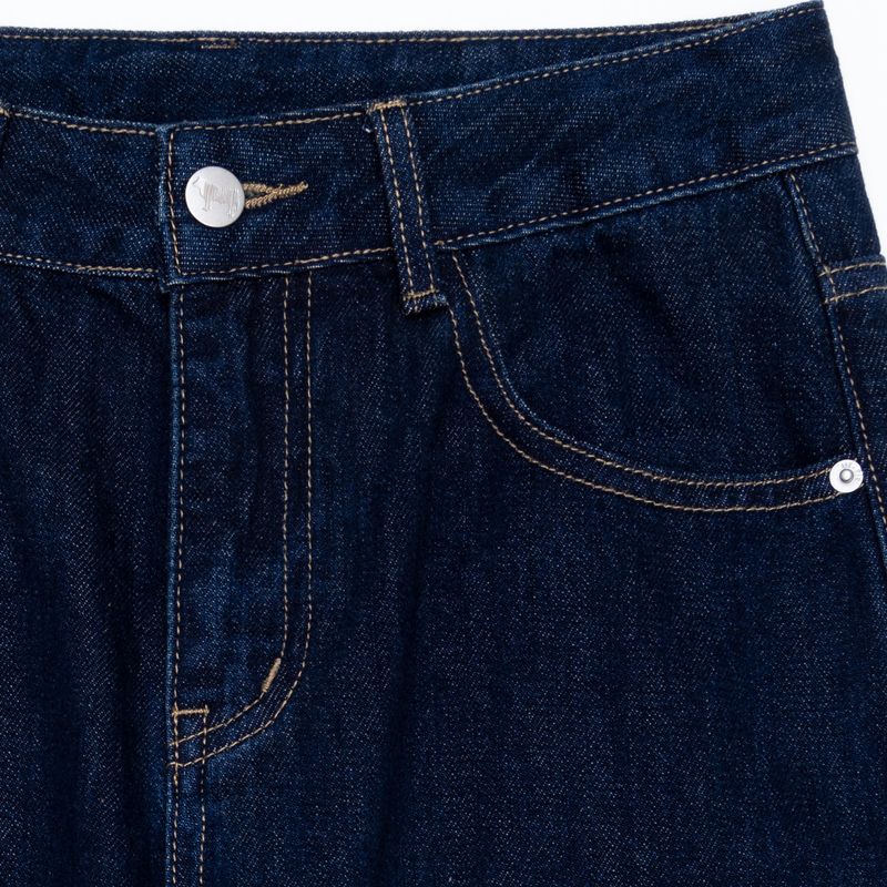 DARK BLUE STANDARD FIT DENIM PANTS code 23003
