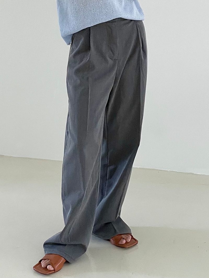 Arco iris(アルコイリス)の「Gracie pintuck basic slacks(Pants)」