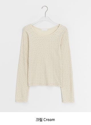 Chiro Layered Dot Long Sleeve Tee
