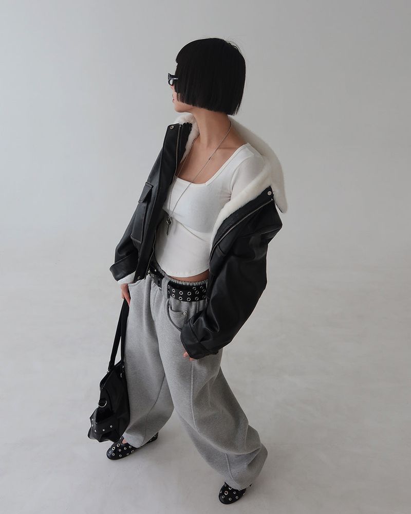 Square Cutout Long Sleeve T-shirt