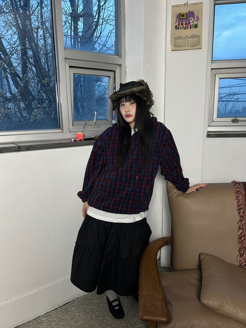 (2color) kangkang long skirt