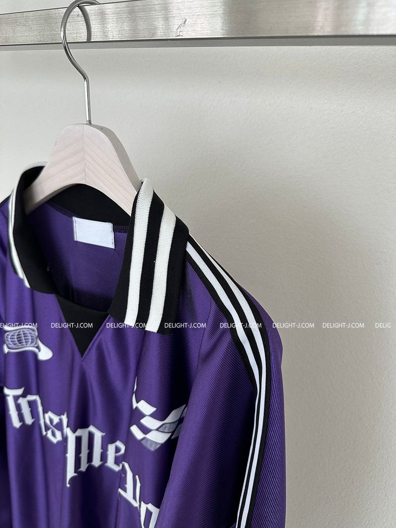 [UNISEX] Track collar biker sweatshirt