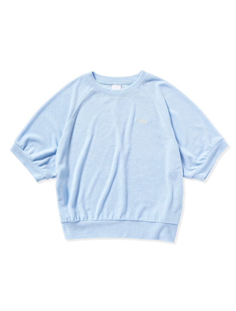 TERRY RAGLAN T-SHIRT_BLUE