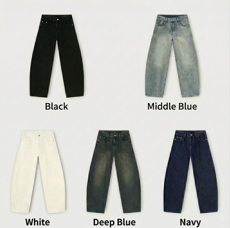 Awesome Sand Balloon Denim Pants (5color)