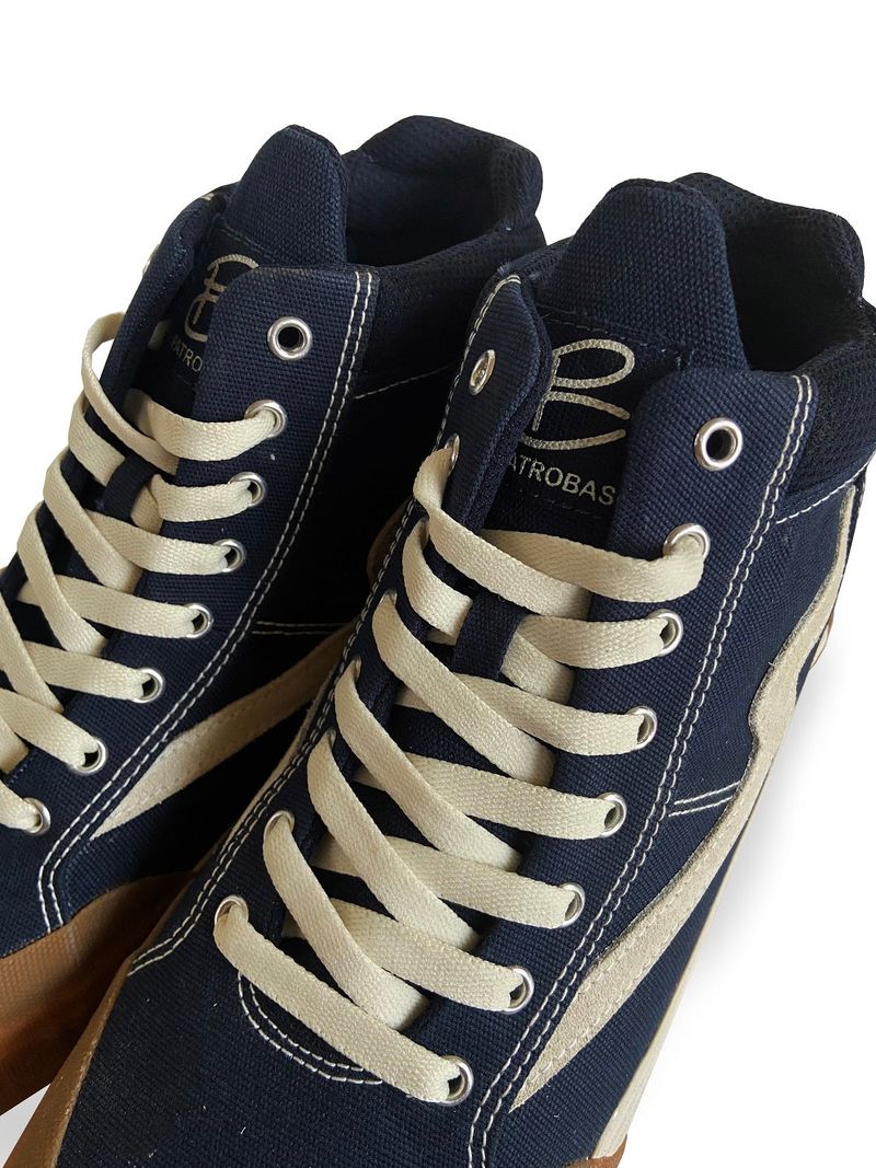 Cloud High Navy Sneakers