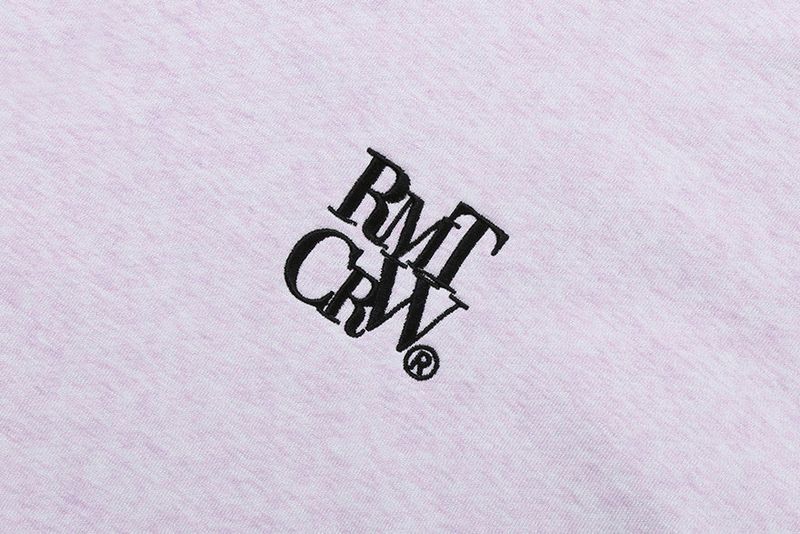 RECENT LOGO HOODIE_MELANGE LIGHT PURPLE