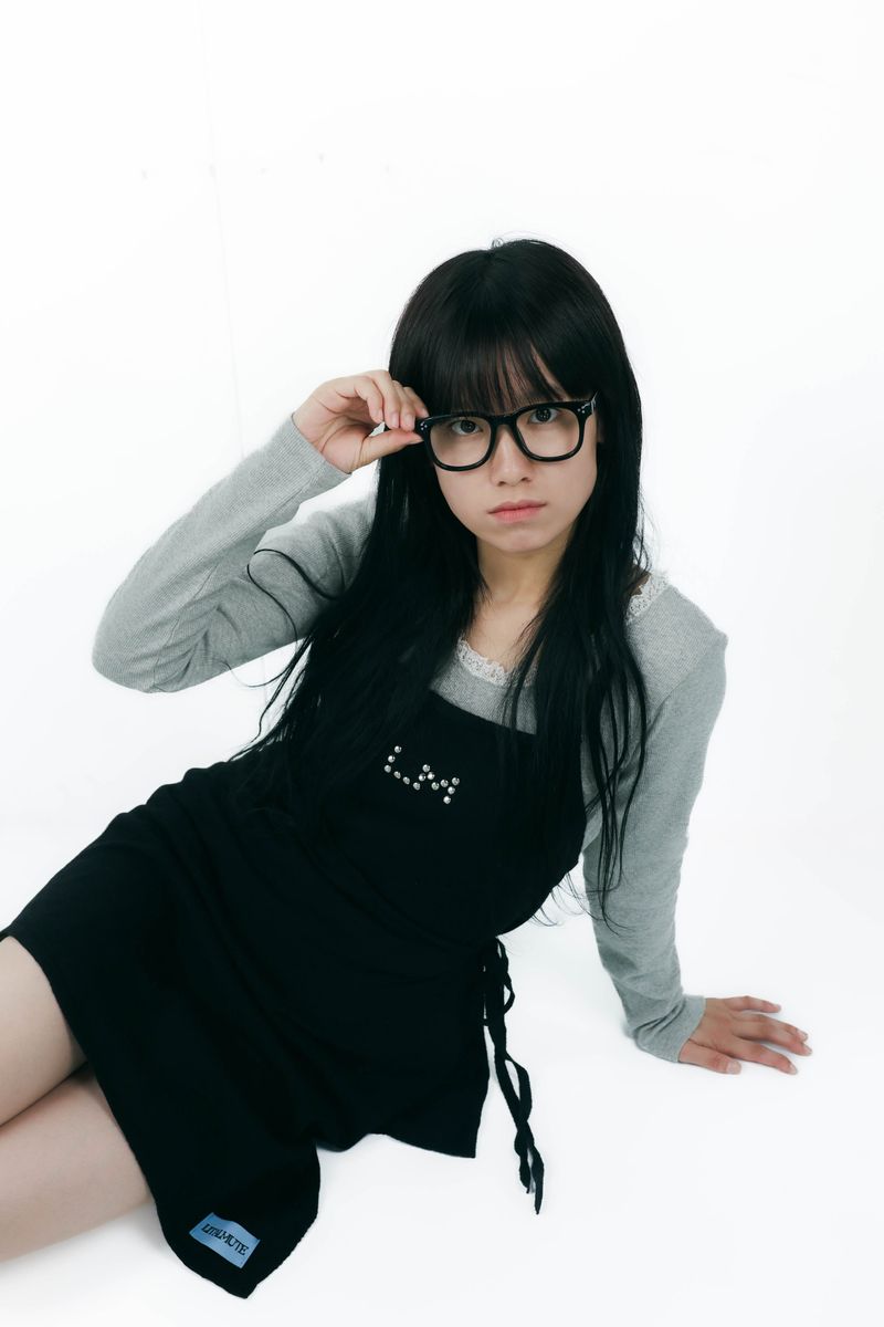 studs layered onepiece(black)