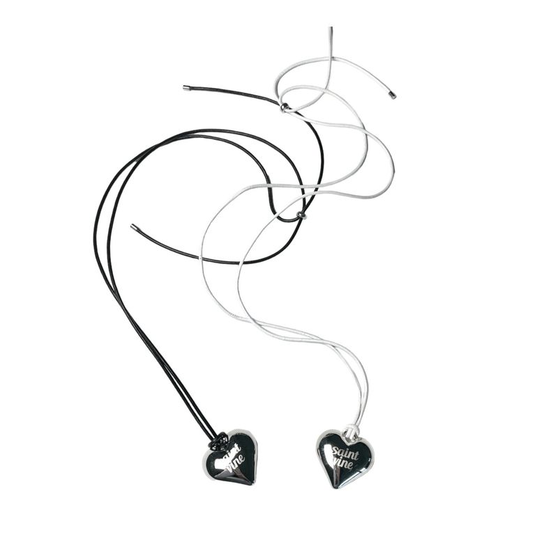 saintvine（セイントバイン）の「Signature Heart Leather Strap Necklace（Accessories）」