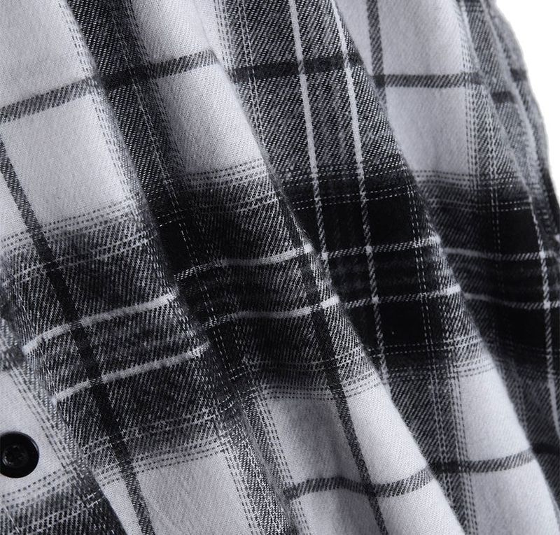 Lue Loose Fit Checkered Shirt