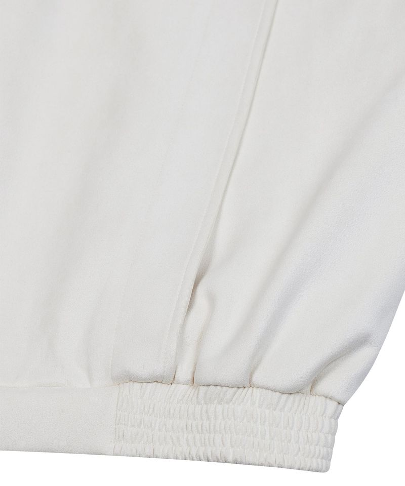 87-STAN029 [Vegan Suede] Multi-placket Suede Jacket Ivory