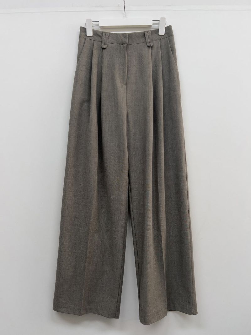 Florence Two Tuck Wide Slacks