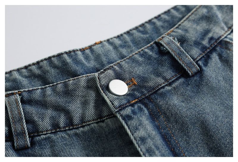 Rex Arc Panel Denim Shorts