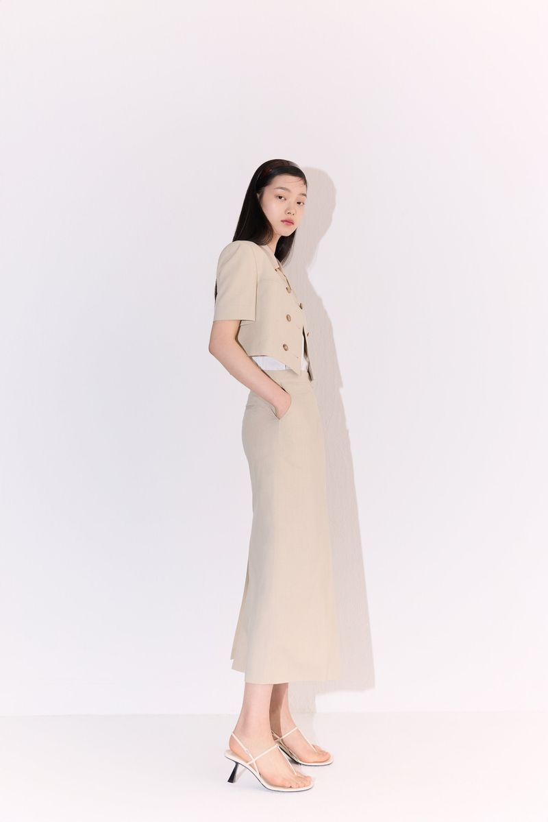 NO.35 JACKET - BEIGE