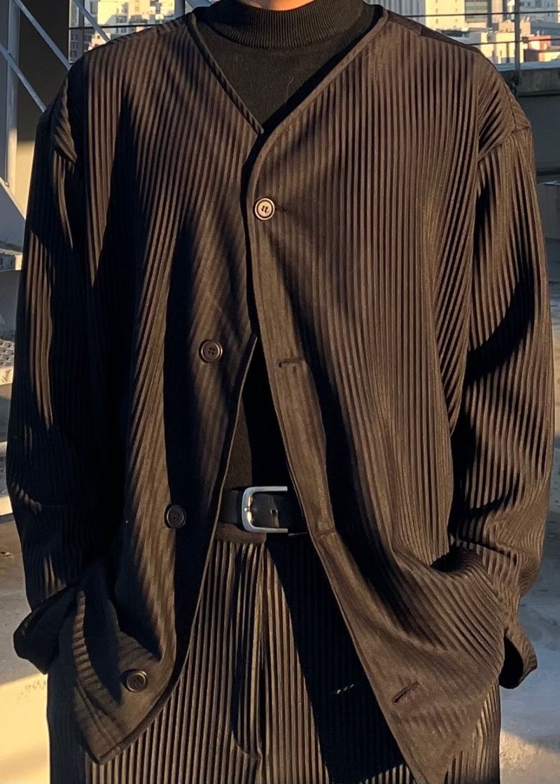 [VIR] obi pleats cardigans