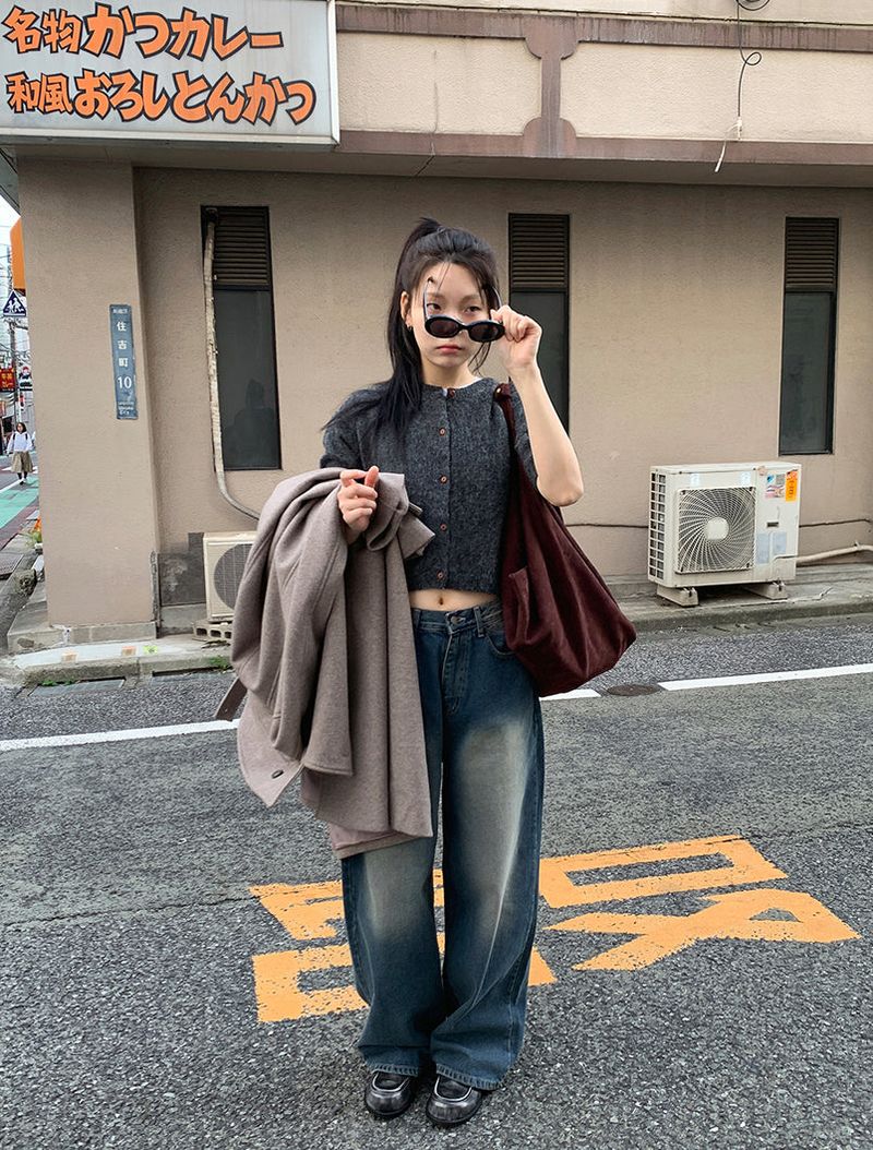 SUEDE BAGUETTE BAG (2C)