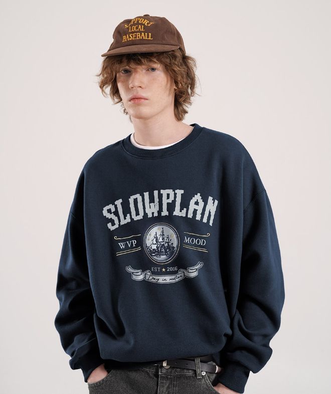 26FW★ Slow Plan Sweatshirt