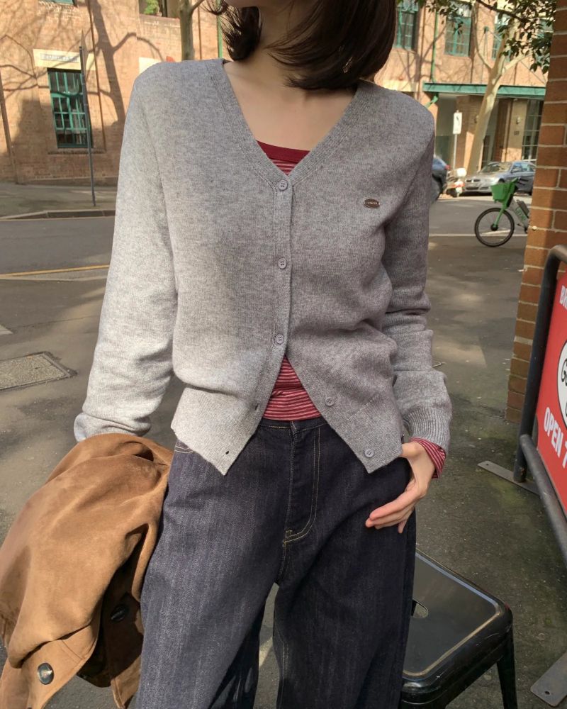 [ORIGINAL] Marlon V-Neck Knit Cardigan