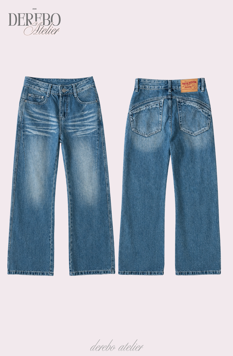 Days Light blue long fit denim pants