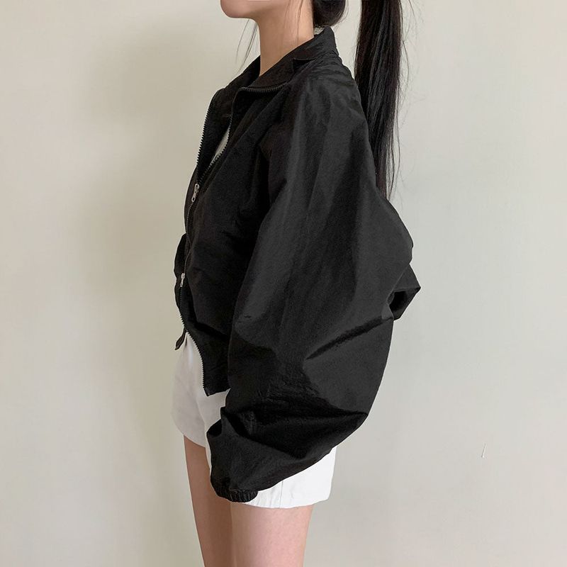 [Bellide made] Two-Way Anorak Windbreaker