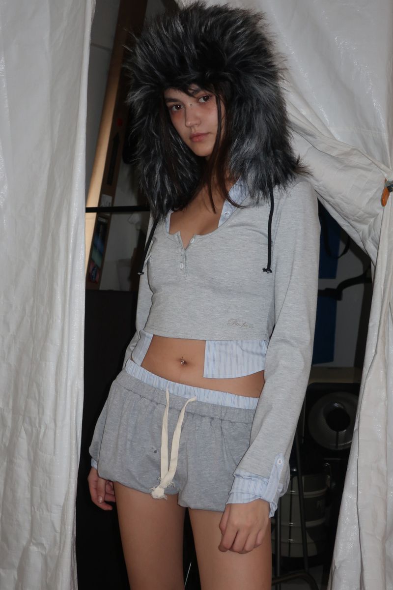 Bn' from（ビーエンフロム）の「ブルーマーズマイクロショーツ [GRAY]（パンツ）」