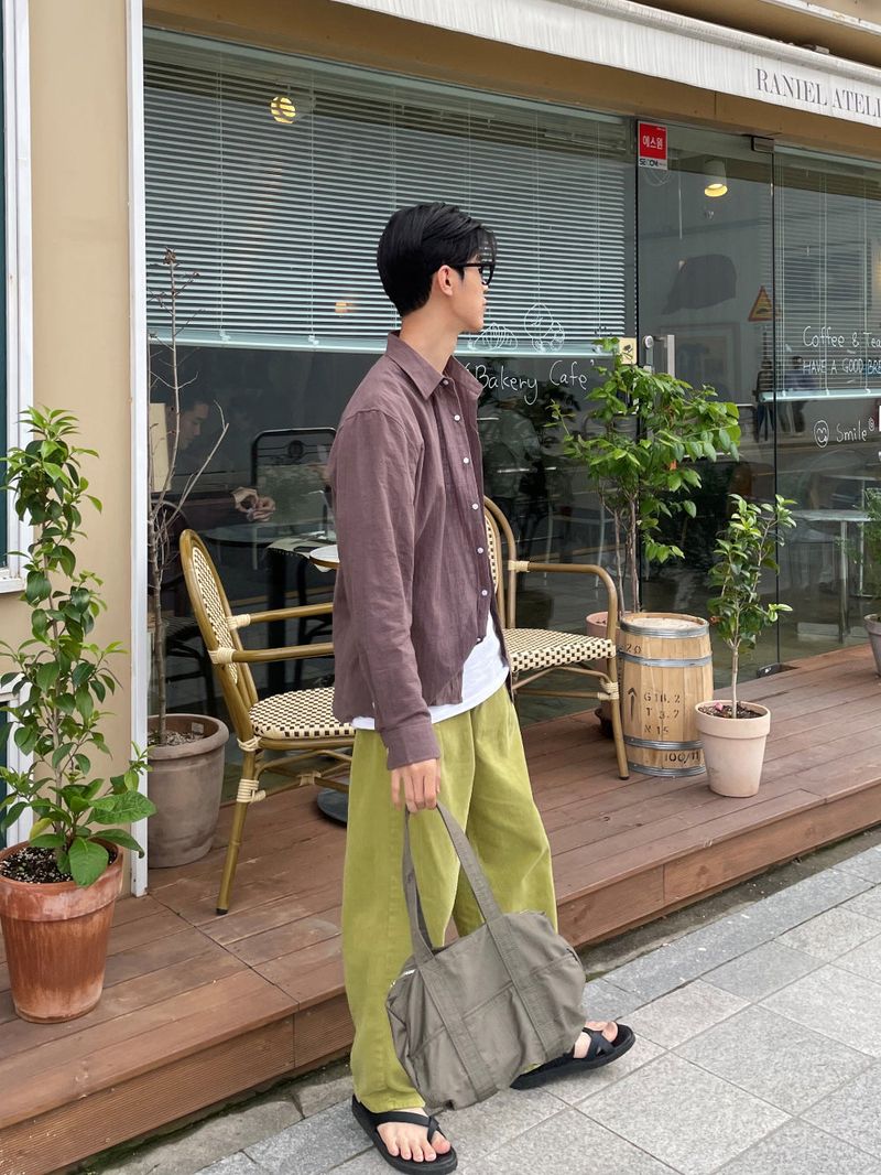Cayenne linen shirt