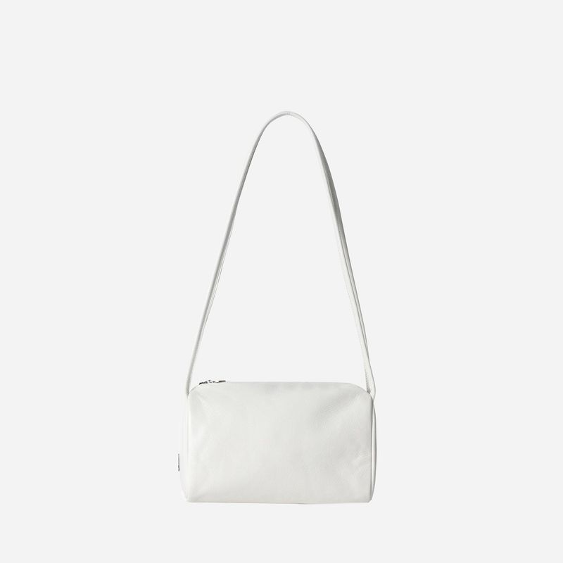 CYLINDER MINI BAG WHITE