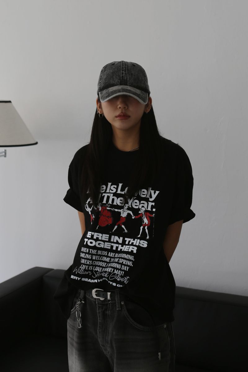 GALE PRINTING OVERFIT T-SHIRTS