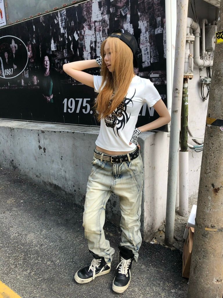 Baddie Skull Tee